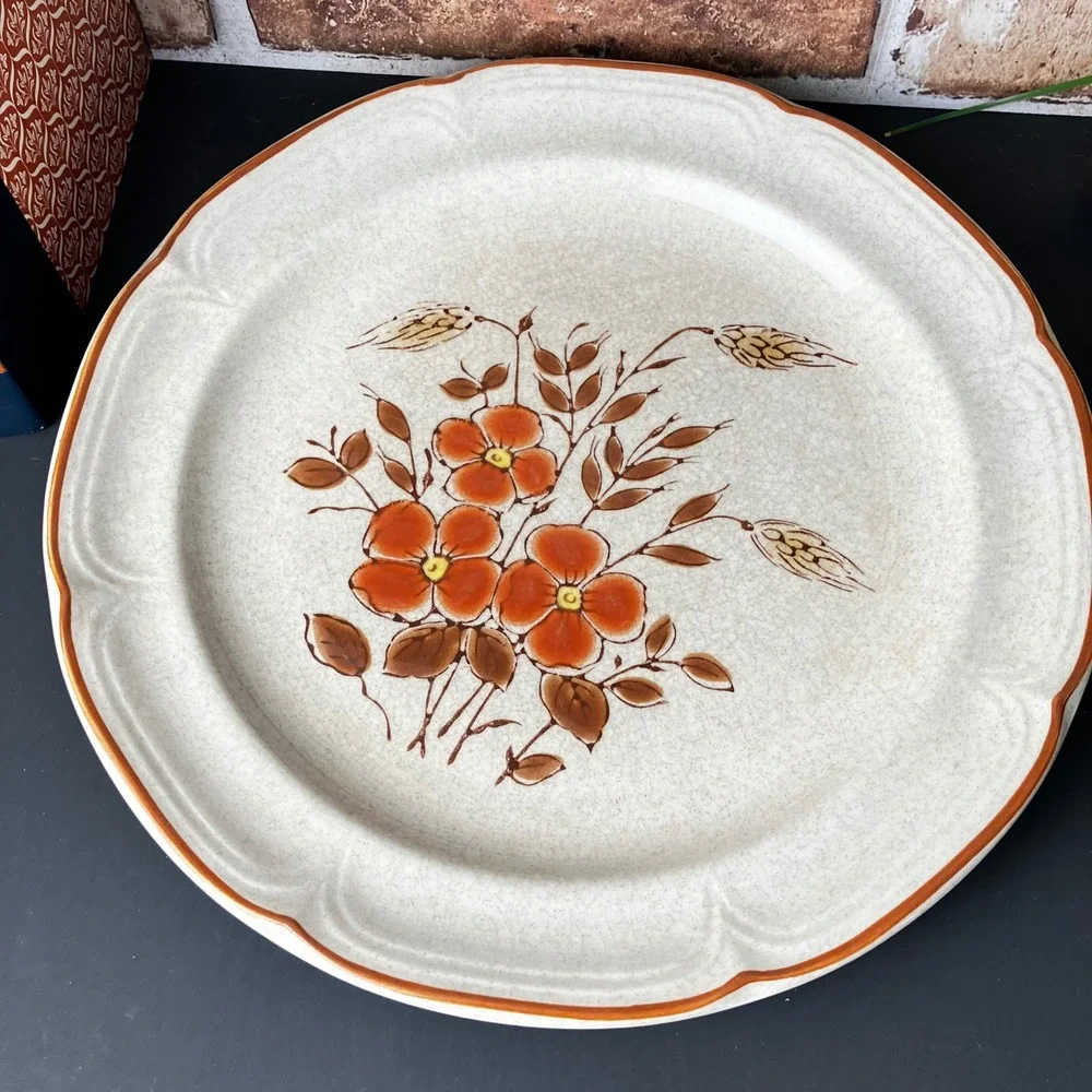 International China Co Monique Country Cousins Dinner Plates SY-7847 Set of 2